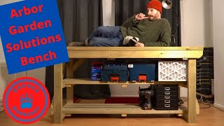 Arbor Garden Solutions Work Bench [upl. by Ecnarwal]