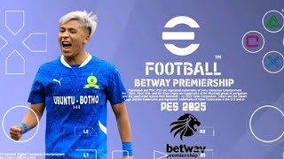 PES ppsspp gamebatway premiership game with Zulu commentator [upl. by Annavahs278]