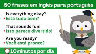 10 Minutos de Conversação Básica em Inglês  Melhore Seu Vocabulário [upl. by Aihcropal]