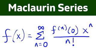 Finding the Maclaurin Series for a Function [upl. by Nairda]