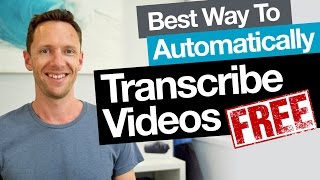 Transcription Best Free Way to Automatically Transcribe Video Audio to Text [upl. by Dlonyer]