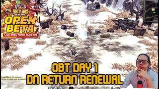 🔴 LIVE OBT DAY 1 BISA LEVEL 40 GA  DN RETURN RENEWAL [upl. by Yeca]