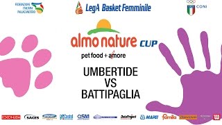 Pallacanestro femm Umbertide  Convergenze Battipaglia [upl. by Nnalatsyrc]