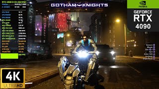 Gotham Knights  RTX 4090 Max Settings 4K Gameplay BenchmarkDLSS [upl. by Ignacius224]