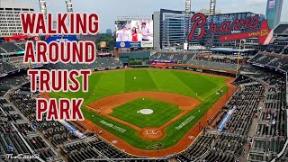 Walking Around Truist Park In Atlanta Georgia Home Of The Braves September 6 2024 [upl. by Fahey]