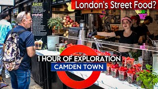 CAMDEN MARKET 2024  Exploring Street Markets Of London By Walk [upl. by Ahtaga]