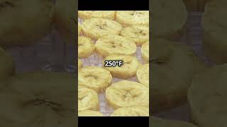 The BEST Banana Chips Recipe Youll Ever Make shortsvideo shorts banana [upl. by Thurber]