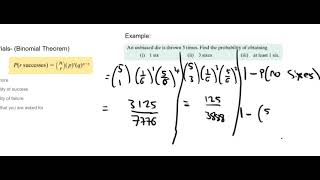 Probability Bernoulli Trials [upl. by Estis]