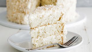 Homemade Coconut Cake [upl. by Turpin5]