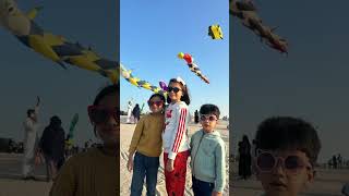 Kite festival 2024  Kuwait desert [upl. by Mollee867]