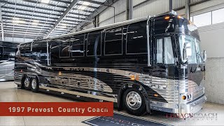 1997 Prevost Country Coach XL40  NonSlide [upl. by Yraek524]