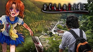 Higurashi No Naku Koro Ni ANIME IN REAL LIFE Shirakawago Adventures feat akidearest [upl. by Pahl]