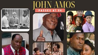 TV Legend John Amos Star of Good Times and Roots Passes Away at 84  Roots amp Mary Tyler Moore [upl. by Airtemak437]