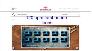 120 bpm tambourine loops [upl. by Selwin]