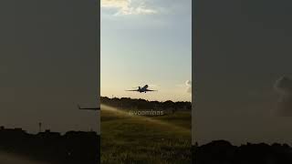 Bombardier Global 6000 Aeroporto da Pampulha aviação airport retornaprates jet takeoff [upl. by Kai]