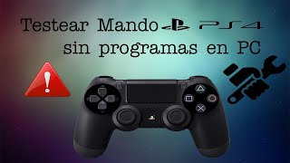 Como USAR CONTROLE PS4 no PC ou Notebook  VIA BLUETOOTH [upl. by Male]