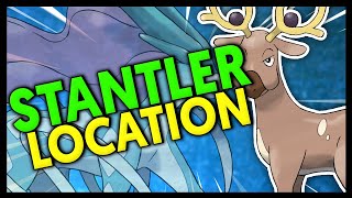 WHERE TO FIND STANTLER ON POKEMON CRYSTAL [upl. by Knick]