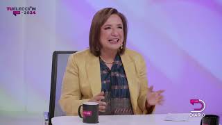 Xóchitl Gálvez en entrevista para Latinusus l 27032024 [upl. by Yssac]