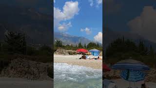 Kalit Beach Albania lifeinalbania Date August 30 2024 [upl. by Massiw518]