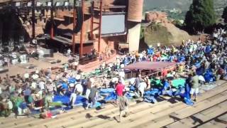 Red Rocks running of the tarps [upl. by Lerrad994]