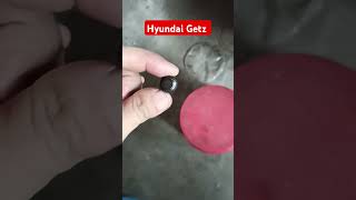 Hyundai Getz Top Over Haul  Perbezaan Oil Lama Dengan Baru hyundaigetz shorts [upl. by Ael]