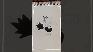 Drawing Murkrow  Ilex Forest from Pkmn GSC on Piano [upl. by Donica451]