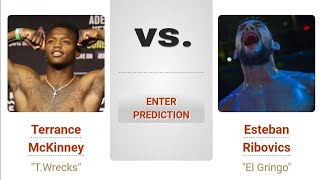 Terrance McKinney VS Esteban Ribovics  UFC Fight Night Preview amp Picks  Pinoy Silent Picks [upl. by Nnaecyoj]