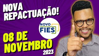 O QUE FALTA PARA COMEÇAR A NOVA RENEGOCIAÇÃO DE DÍVIDAS DO FIES  Repactuação de dívida FIES [upl. by Nessi]