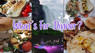 Whats For Dinner Simple Weekly Dinner Ideas [upl. by Amalita]