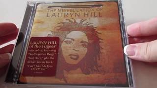 Unboxing Lauryn Hill  The Miseducation of Lauryn Hill album CD 1998 [upl. by Christoper132]