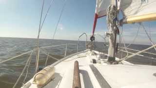 Sailing Delaware Bay May 2013 [upl. by Mannuela]