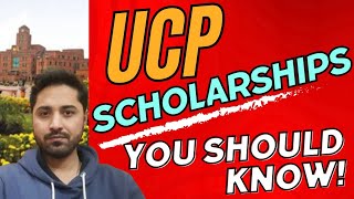 UCP Scholarships  How to Get Scholarship In UCP [upl. by Esnahc88]