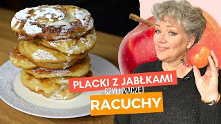 Puszyste RACUCHY Z JABŁKAMI w 10 minut 🍎 [upl. by Eninnaej19]