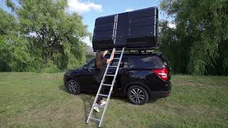 SAMOCHODOWY NAMIOT DACHOWY PATHFINDER  TOPTUN PATHFINDER ROOF TENT [upl. by Serrell]