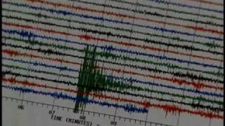 New Seismograph Shows Earthquake [upl. by Nairehs]