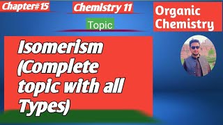 lec28 Isomerism in Organic Chemistry  structuralisomerism  11 chemistry new book federal board [upl. by Justis]