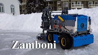 Lego Zamboni  MOC [upl. by Annavaig]