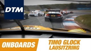 Onboard Timo Glock BMW M3 DTM  DTM Race Lausitzring [upl. by Rehpotsirh]