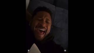 Usher sings CLIMAX Acappella HE STILL GOT IT  🔥🔥 [upl. by Greggs]