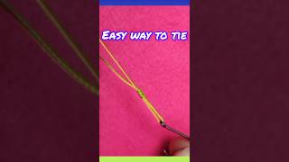 The strongest and easiest way to install fishing hooks quick to make and antitangle [upl. by Harli16]