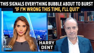 Everything Bubble to Finally Burst Watch These 2 Signs Confirming Huge Crash Has Begun – Harry Dent [upl. by Erehs953]