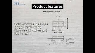 WTC2309VB is a SOT23 package PChannel field effect MOS tube [upl. by Griffie]