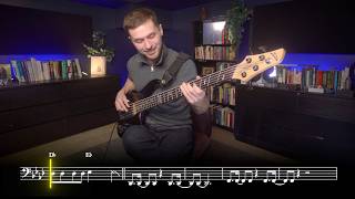 Sungazer  Hot Saturn Bass Playthrough [upl. by Elnore]