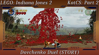 LEGO Indiana Jones 2  Kingdom of the Crystal Skull Dovchenko Duel STORY [upl. by Willette]