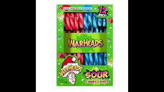 Warhead Sour Candy Canes [upl. by Reba]