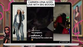 CARMEN LENA AND BIG BOOGIE LIVE 1152024 [upl. by Izogn213]