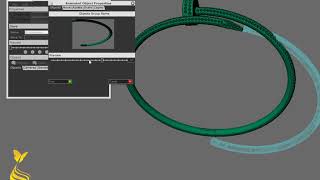 Jewelry Animation Making in Matrix Hinged Bangle [upl. by Halilak]