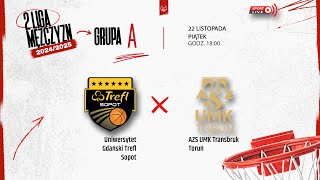 Uniwersytet Gdański Trefl Sopot  AZS UMK Transbruk Toruń 2 LM [upl. by Jeni]