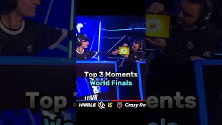 Top 3 World Finals Moments [upl. by Racso]