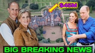 ROYALS IN SHOCK Duchess Sophie and Prince Edward reside in Bagshot Park a £45 million house Kate [upl. by Philemol]